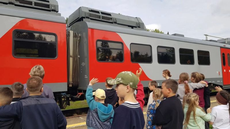 Детям рассказали о безопасности на железной дороге